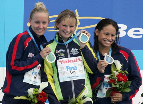 图文-世界游泳锦标赛第11日 女子100米仰泳前