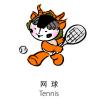 图文-奥运吉祥物福娃小运动健将福娃迎迎网球