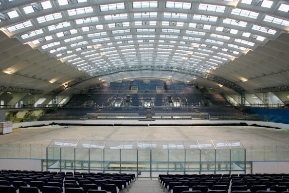 图文-都灵冬奥会冰球场馆内部构造展现眼前