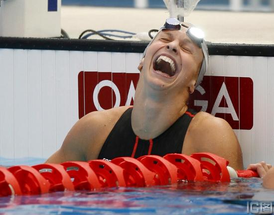 图文-女100米自由泳世界纪录被破 澳洲女将如