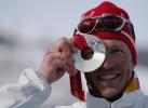 图文-越野滑雪30公里追逐赛厄斯蒂尔得银望金