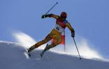 图文-高山滑雪男子大回转赛加拿大布兰迪雪上飞