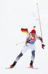 图文-冬季两项男子接力赛德国夺金最幸福的滑行