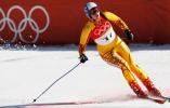 图文-女子高山滑雪超级大回转加拿大选手金灿灿