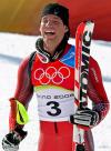 图文-高山滑雪男子大回转赛奥地利莱希夺冠