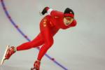 图文-速度滑冰女子1500米张晓磊重在学习