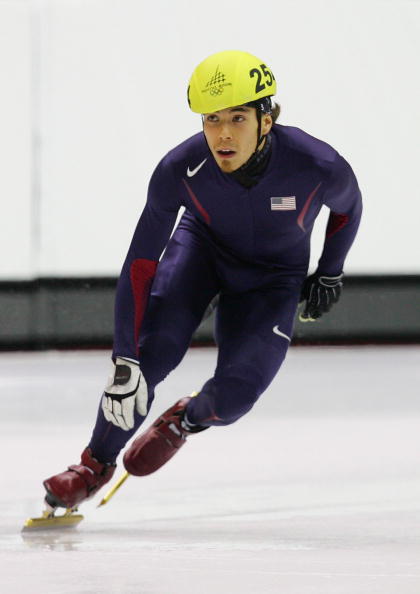 图文-短道速滑男子500米预赛阿波罗轻松晋级