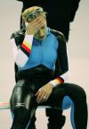图文-速度滑冰女子1500米弗雷辛格不满表现