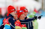 图文-冬季两项女子4x6公里接力赛法国队剑指铜牌