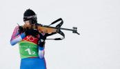 图文-冬季两项女子4x6公里接力赛俄女将博加利射击