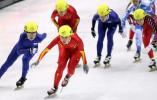 图文-短道速滑接力中国队成绩取消无奈程晓蕾