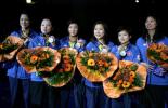 图文-世乒赛中国女队七连冠中国香港队获亚军