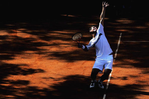 图文-上周体育赛事精彩瞬间回顾 网球场的天上