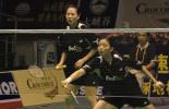 图文-中国羽球赛女双第3轮在网前更加不能放松警惕