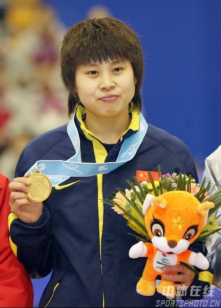 王蒙500米破… 正文   2007年1月30日,第六届亚洲冬季运动会女子短道