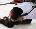 图文-冬季两项女子15公里刘显英摘金韩选手已力竭