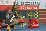 图文-斯图加特室内赛男子60米法苏巴夺冠庆祝