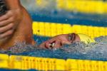 图文-世锦赛27日男子游泳预赛水中半遮颜面
