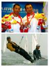 图文-十运帆船全部金牌产生郑峰傅志强获得银牌