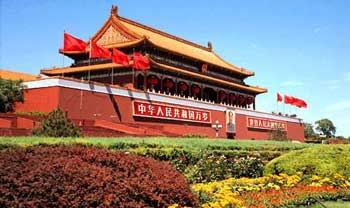 图文-北京著名风景名胜:天安门