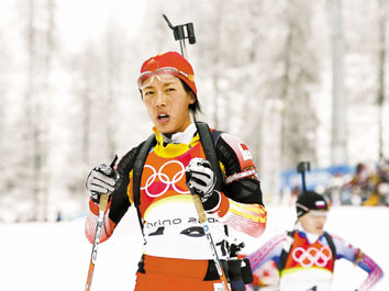 冬奥会冬季两项女子赛中国刘显英获第七名
