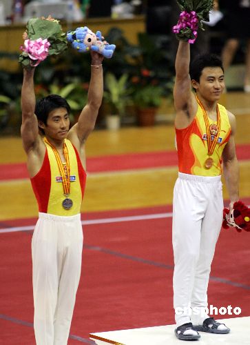 中国体操队 八金 价值高 08奥运才是终极目标_