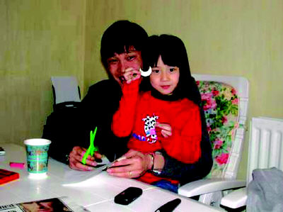 范志毅和他的女儿