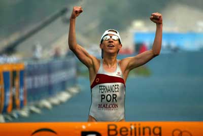 2006年北京铁人三项世界杯 葡萄牙选手卫冕女