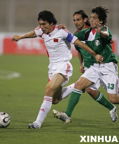 亚洲杯预选赛击败巴勒斯坦 中国队提前小组出