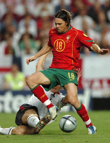 文-2004欧洲杯葡萄牙淘汰英格兰 剽悍马尼切_