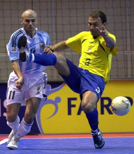 图文-世界杯五人制足球赛 巴西2比1胜阿根廷(3