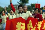 图文-南宁举行“解放日”长跑健康的老年长跑爱好者