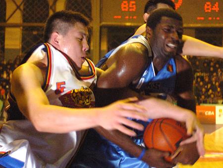图文cba吉林战胜北京王守强关照首钢外援