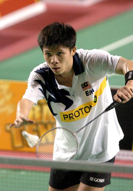 图文-印尼羽毛球公开赛 黄综翰将是金牌有力争