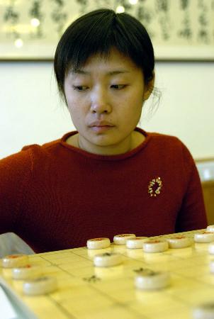 图文-全国象棋特级大师冠军赛开战 郭莉萍不让须眉