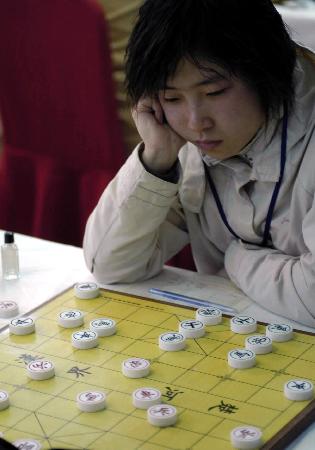 图文-全国象棋团体赛开赛 云南女子特级大师党国蕾