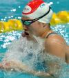 图文-十运会女子200米蛙泳决赛罗雪娟夺得亚军