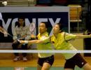 图文-05中国香港羽球公开赛张军/高��在比赛中