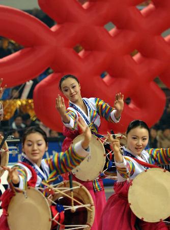 图文-中韩全明星赛中国站 《阿里郎》唱出韩国