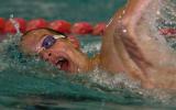 图文-世界杯短池纽约站罗伯特1500米自由泳夺金