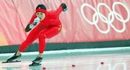 图文-女子速度滑冰500米决赛王北星开始加速