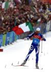 图文-越野滑雪男子4X10公里接力意大利最后的冲刺