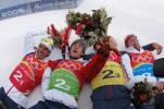 图文-冬季两项男子接力赛德国队夺冠酣畅淋漓