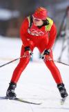 图文-越野滑雪女子竞速赛资格赛宋波无缘决赛