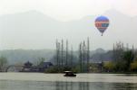 图文-载人热气球首次飞越杭州西湖天外来客访西湖
