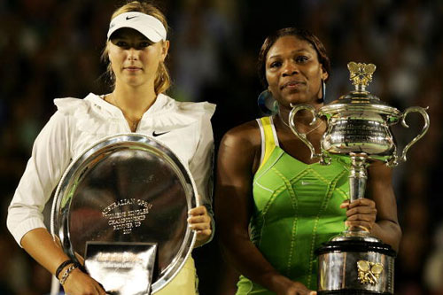 图文-2007年澳网冠军一览小威强势回归女单封后