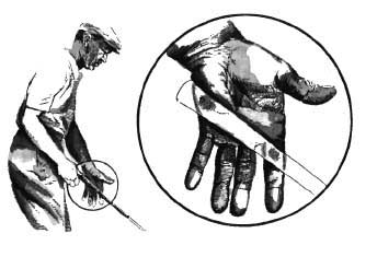 握杆两只手融合为一体长打五绝招连载之握杆法