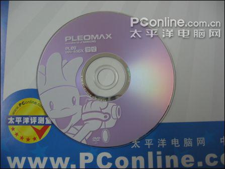 三星金品質 派樂士16xdvd刻錄光盤試用