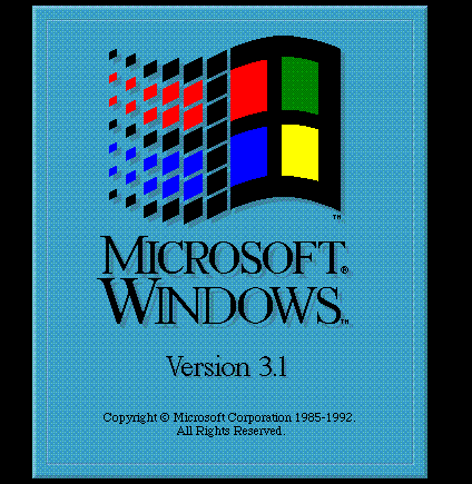 windows 31 启动画面