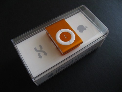 彩版ipod shuffle 2真機照